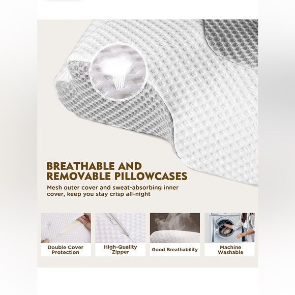 Osteo cervical memory foam pillow - Picture 6 of 12